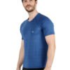 Men's Regular Fit Half Sleeves T-Shirt by hazelglow Basics
