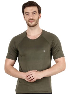 T-Shirt for Mens Regular Fit Half Sleeves,