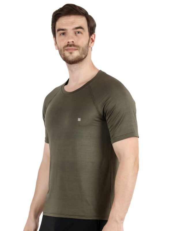 T-Shirt for Mens Regular Fit Half Sleeves D-2 hazelglow