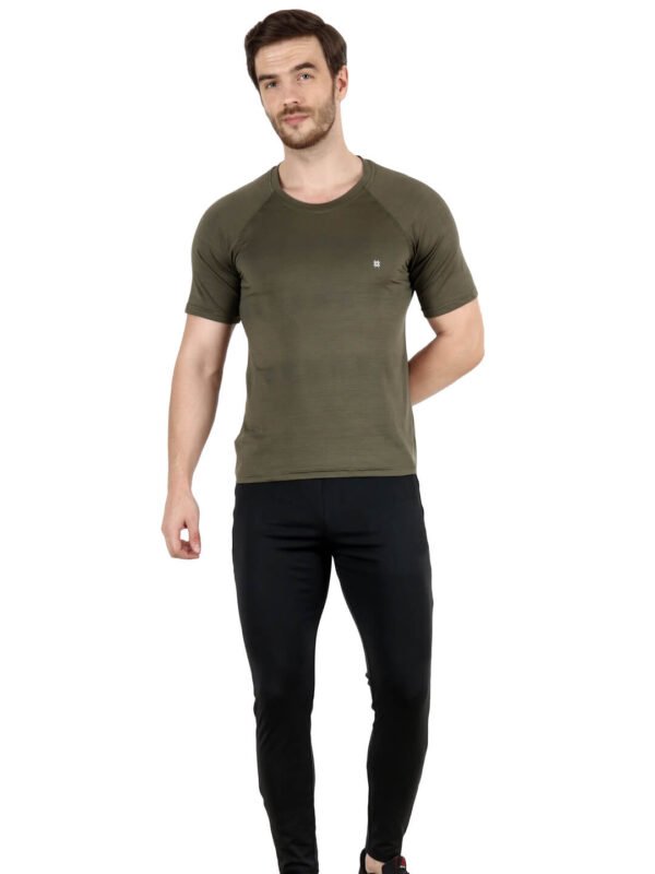 T-Shirt for Mens Regular Fit Half Sleeves D-2 hazelglow