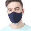 Unisex Face Mask with Ear Loops Reusable & Washable Set of 3 Colors HAZELGLOW
