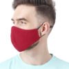 Unisex Face Mask with Ear Loops Reusable & Washable Set of 3 Colors HAZELGLOW