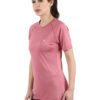 Girls Half Sleeves T-Shirt D-1 hazelglow