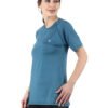 Girls T-Shirt Regular Fit Half Sleeve D-3 hazelglow