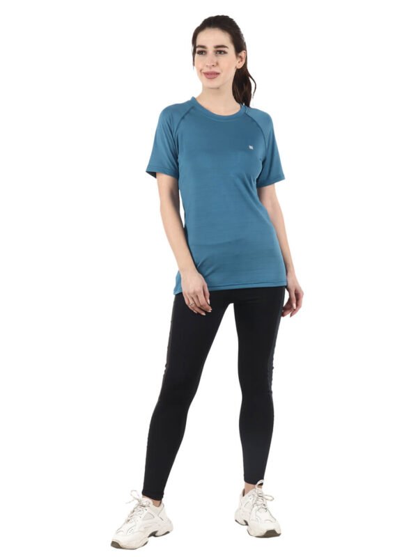 Girls T-Shirt Regular Fit Half Sleeve D-3 hazelglow