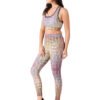 Active Wear Legging Sporty Designer Print D-7 hazelglow