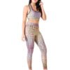 Active Wear Legging Sporty Designer Print D-7 hazelglow