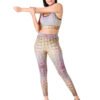 Active Wear Legging Sporty Designer Print D-7 hazelglow