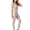 Sporty Top Active Wear Designer Print Symphony D-7 hazelglow
