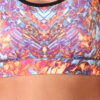 Sporty Top Active Wear Designer Print Harmony D-8 hazelglow