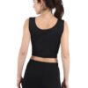 Reflector Print Active Wear Sporty Top D-5 hazelglow