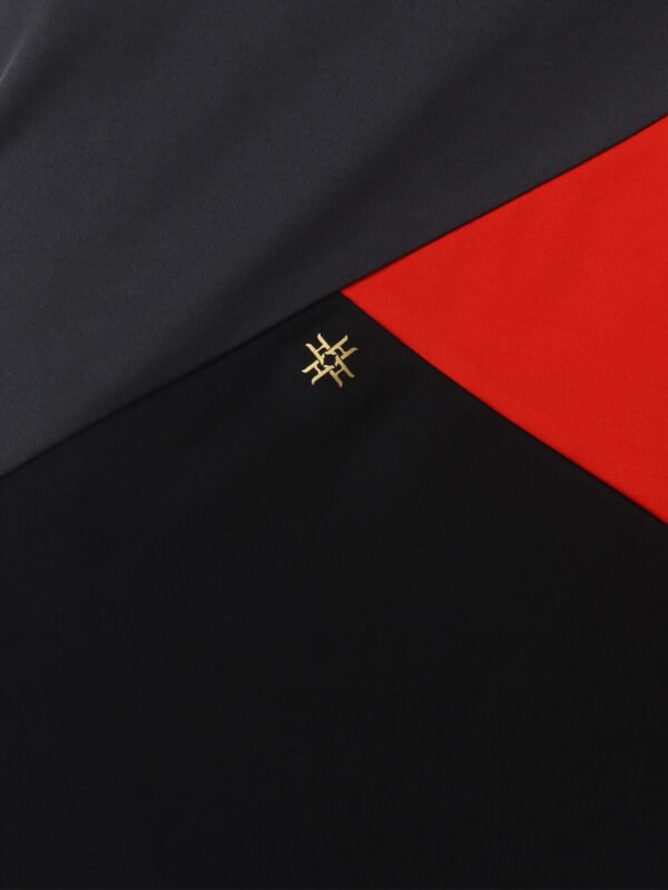 Color Block Pencil Skirt Side Slit D-2 by hazelglow