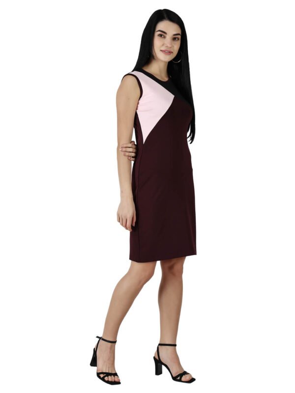 3 Color Block Bodycon Dress hazelglow 03 Midi Dress Bodycon,