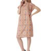 Kaftan Dress Blossom Designer Print D-4 hazelglow