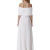 Bohemian Style Off Shoulder Bridesmaid Dress hazelglow