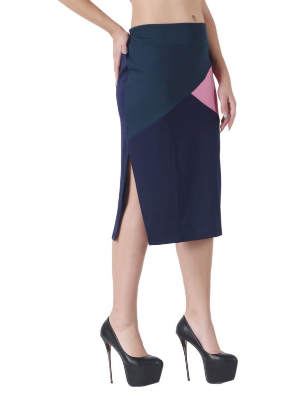 Color Block Skirt,