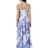 Spagetti Flare Dress Cloud Nine Print Lady hazelglow Dance D-2
