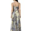 Lady hazelglow Flaunt Canvas Art Foliage Yellow Print by hazelglow D-1 05 Spaghetti Flare Dress Foliage Yellow Print Lady hazelglow Dance D-1