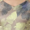 Lady hazelglow Flaunt Canvas Art Foliage Yellow Print by hazelglow D-1 06 Spaghetti Flare Dress Foliage Yellow Print Lady hazelglow Dance D-1