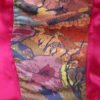 Satin Cowl Back Cocktail Party Dress Voyage Designer Print by hazelglow