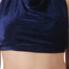 Crop Cowl Neck Top Sexy Look by hazelglow