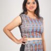 Animal Print Crop Top Blouse Designer Womens & Girls D-4 hazelglow